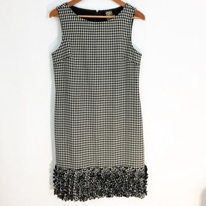 Taylor houndstooth dress